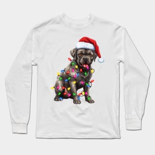 Christmas Cane Corso Long Sleeve T-Shirt